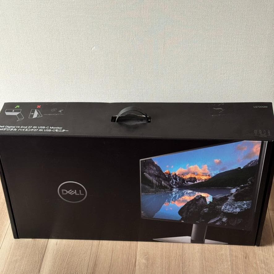 DELL 27型4Kモニター U2720QM フル付属品