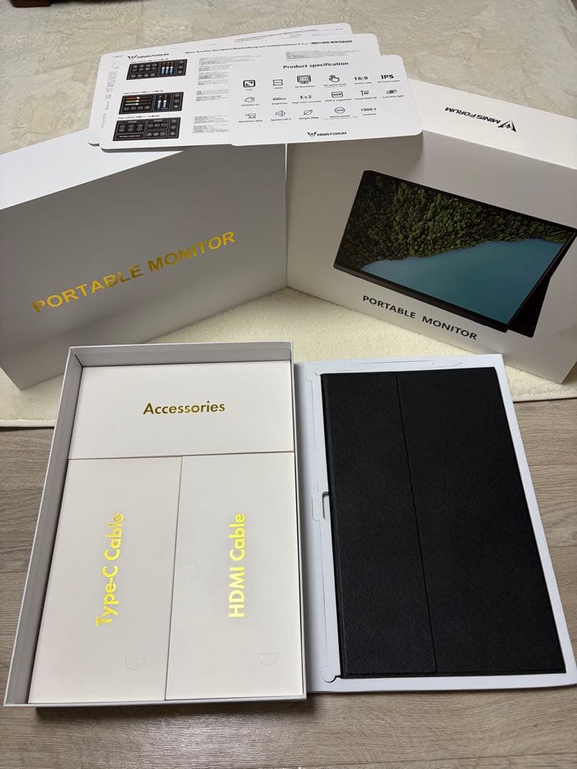 MINISFORUM 2K 15.6インチ モバイルモニター