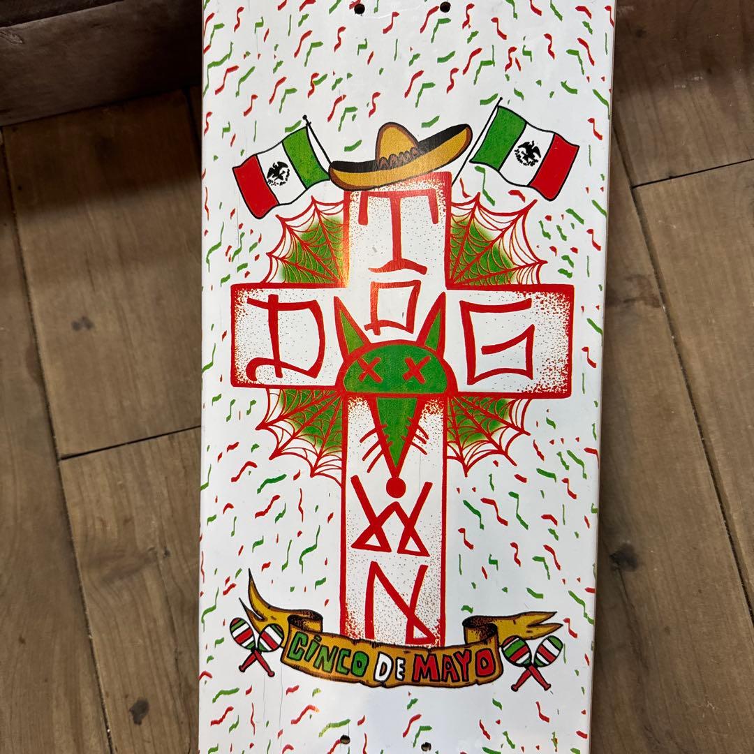 DOGTOWN Cinco de Mayo ドックタウンスケボーデッキ約8インチ
