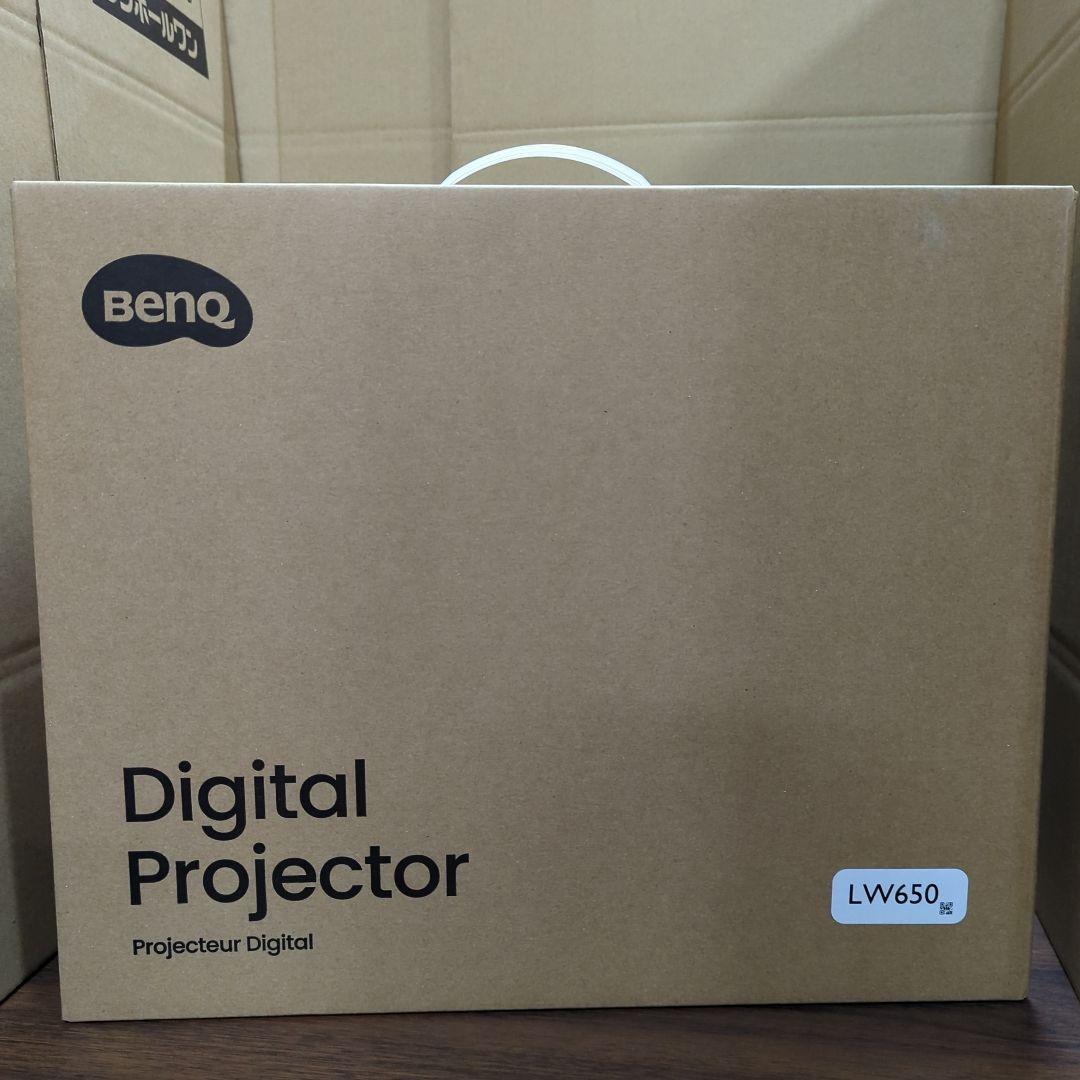 ベンキュージャパン BenQ LW650 DLP WXGA プロジェクター 新品