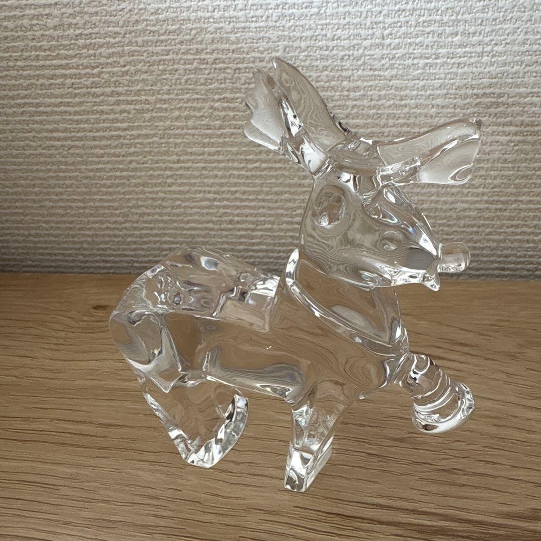 baccarat バカラ クリスマスコレクション ノエル トナカイ 置物