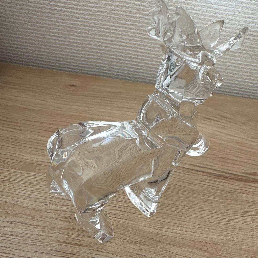 baccarat バカラ クリスマスコレクション ノエル トナカイ 置物