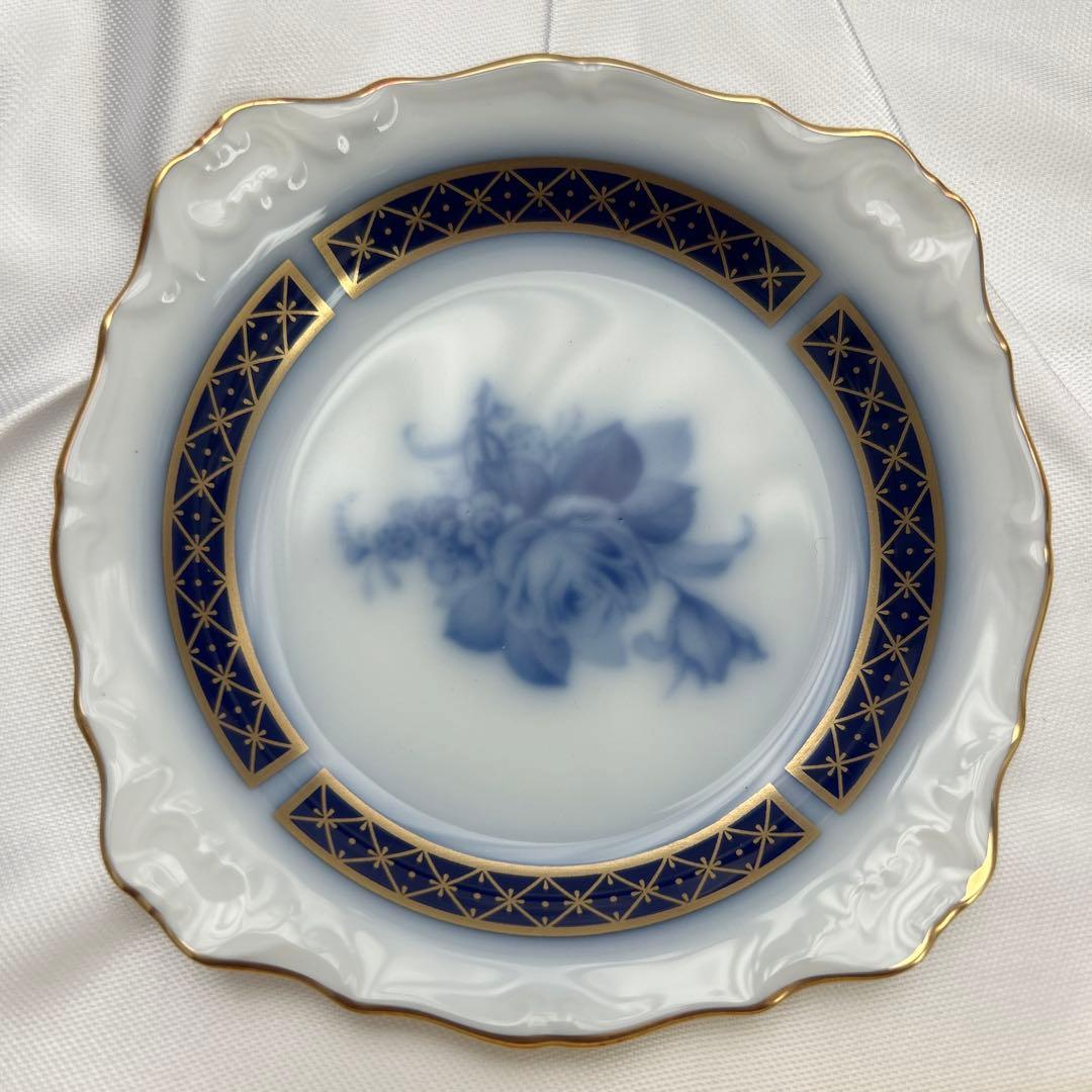 大倉陶園　技法シリーズ　小皿　6枚セット　箱付き　OKURA