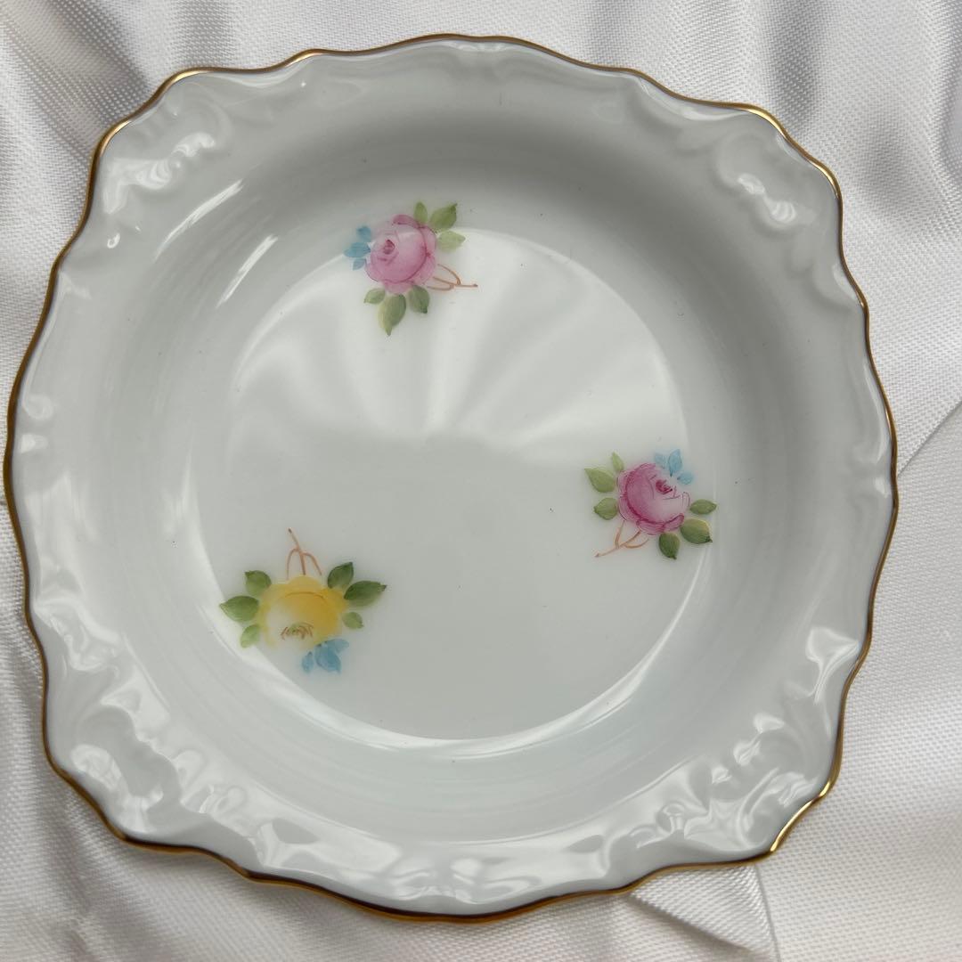 大倉陶園　技法シリーズ　小皿　6枚セット　箱付き　OKURA