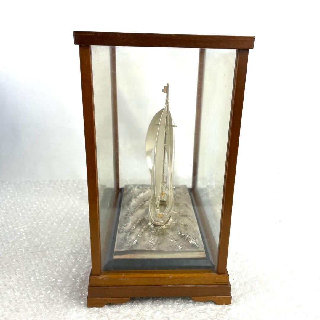 銀製 ヨット 帆船 航海船 シルバー SILVER 970 インテリア 置き物