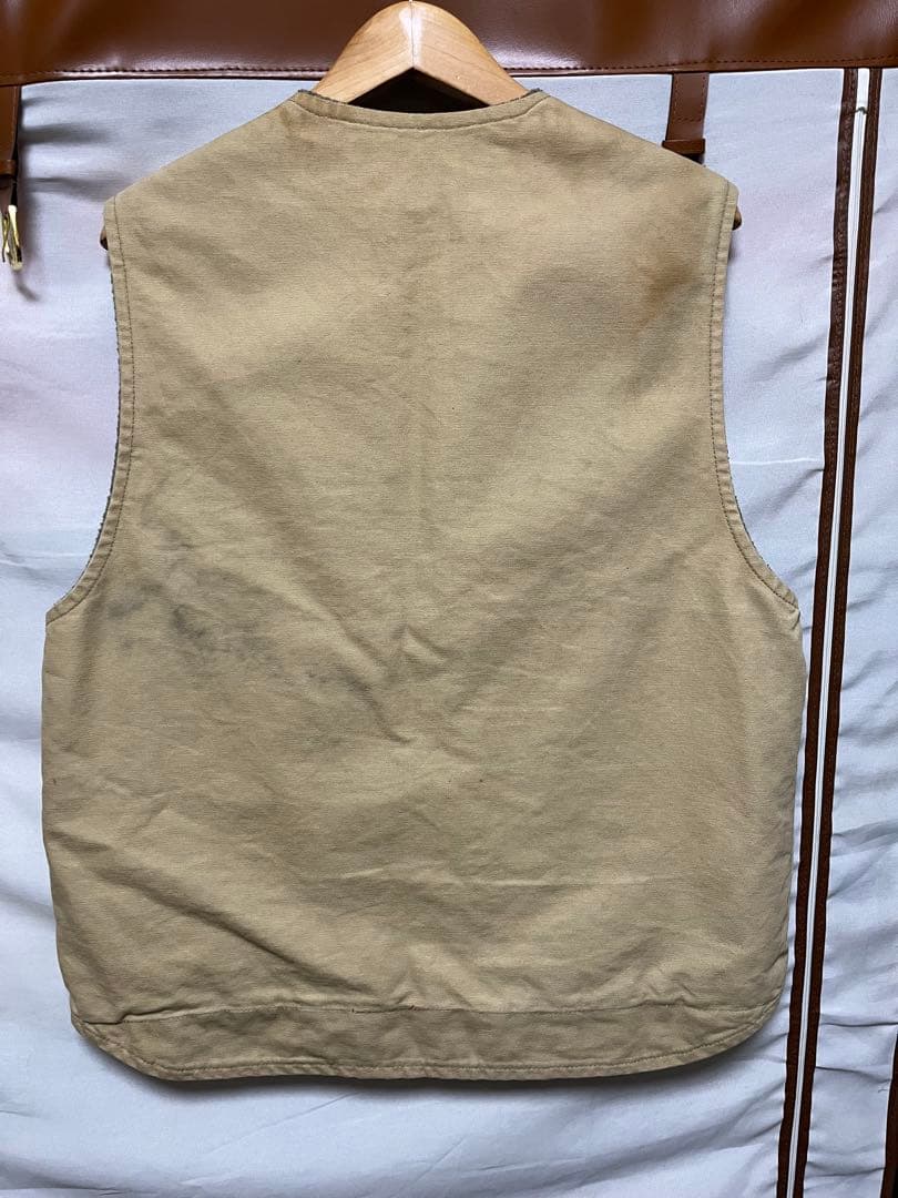 Carhartt フェード　ダックベスト Lサイズ　メキシコ製　00sカーハート