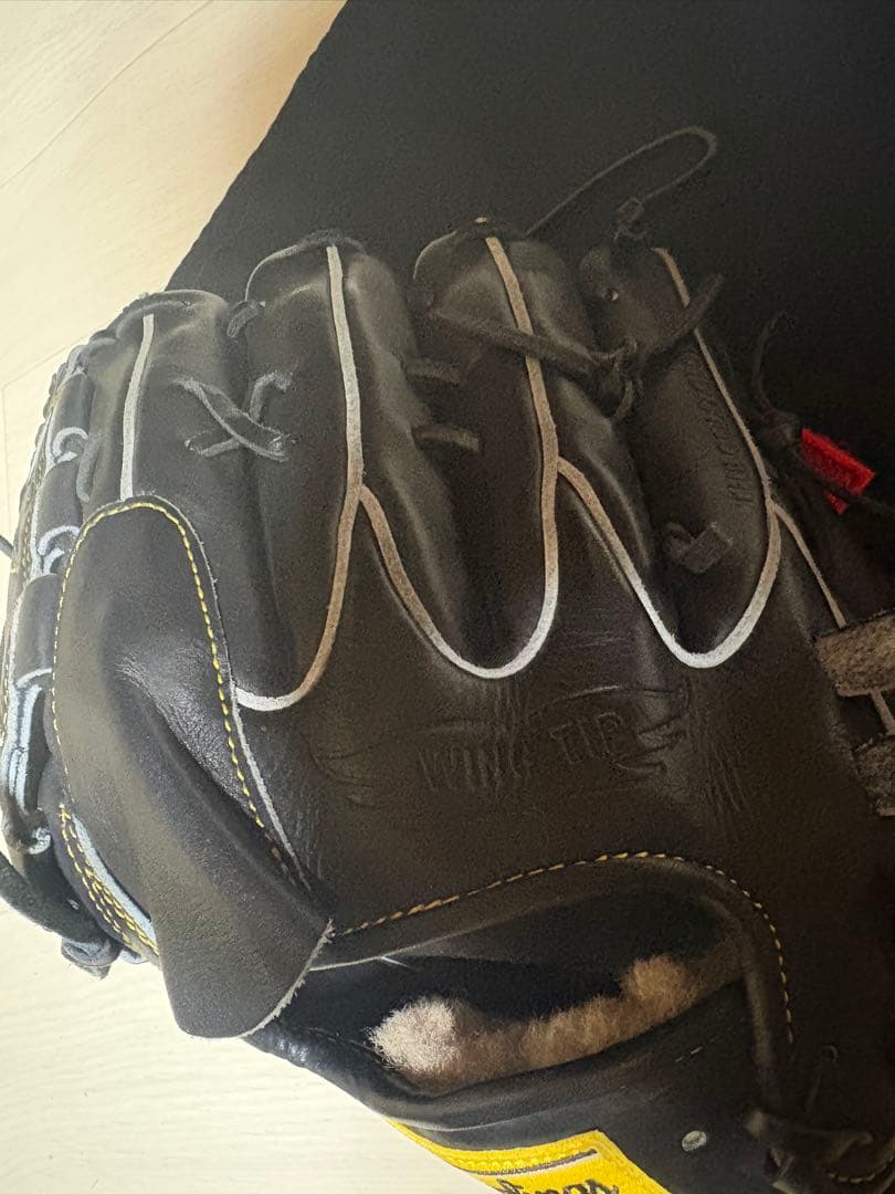 Rawlings ブラック　グローブ 硬式投手用　左投げ