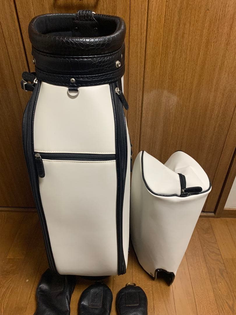 い*ん様 ▲限定10本▲ 革　クロコダイル型押　ホワイト/ブラック　カッコいい