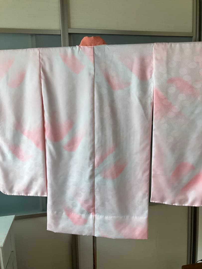 ご予約品 藤娘きぬたや反物より 七五三　四身祝い着　振袖と同誂え長襦袢セット