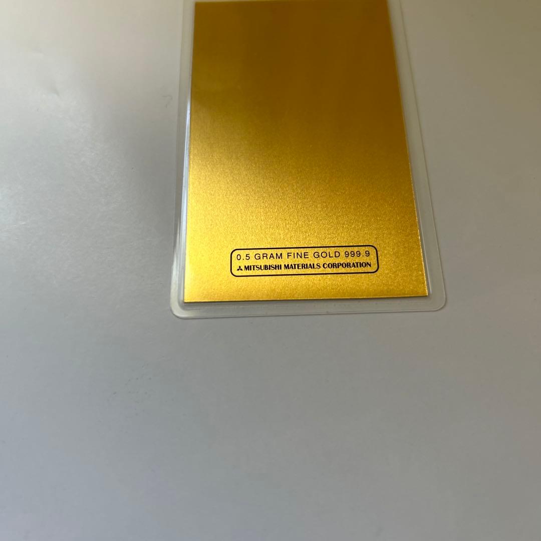 【激レア】　阪神タイガース2005年優勝記念純金カード