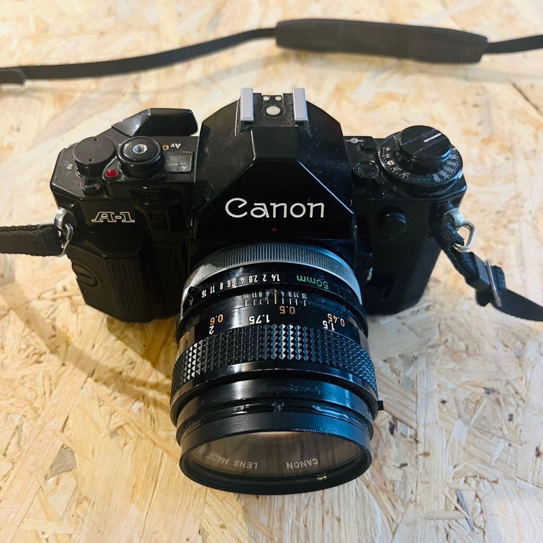【大セール】Canon A-1 一眼レフカメラ FD 50mm f/1.4