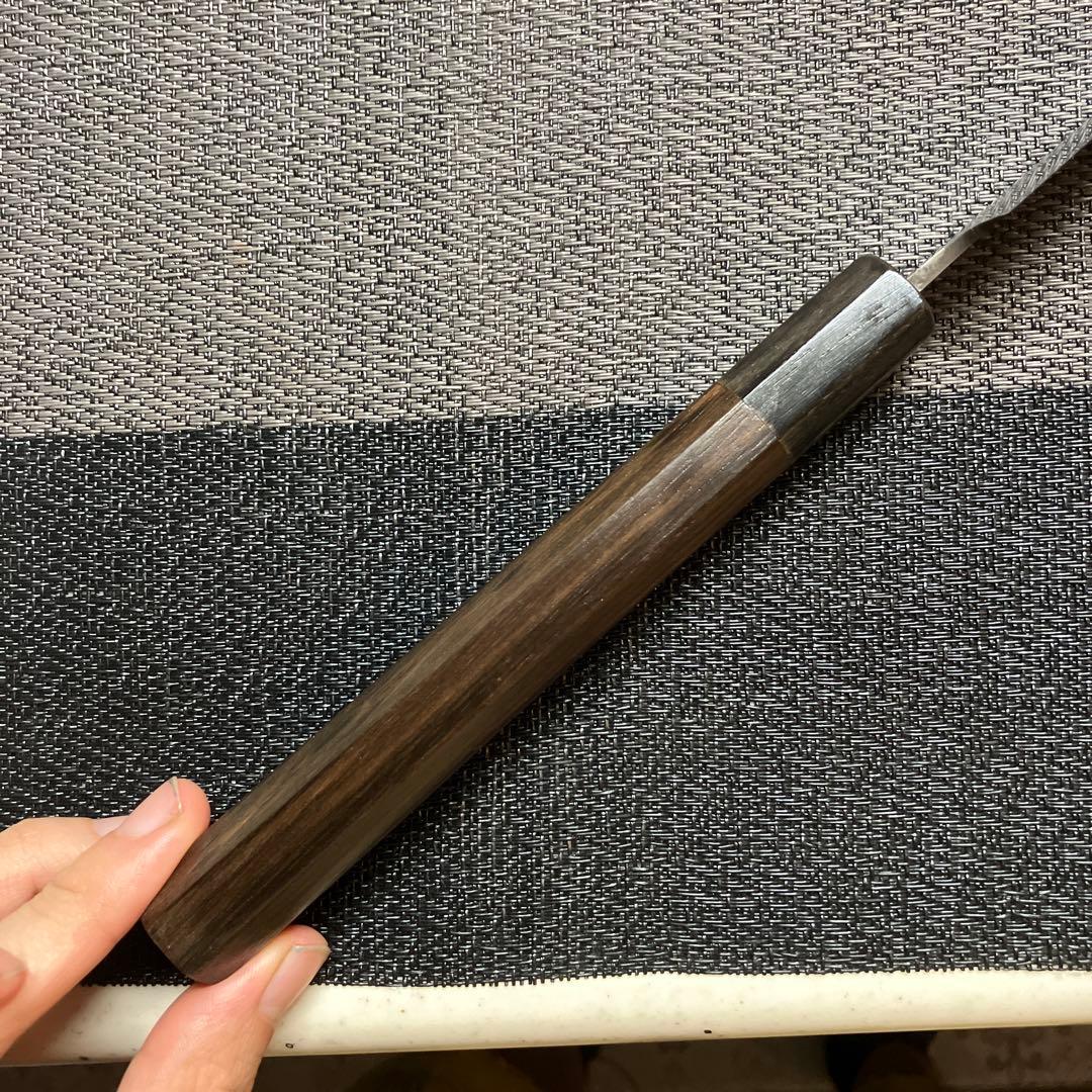 本焼　柳刃包丁　天然砥石で本刃付け済み❗️