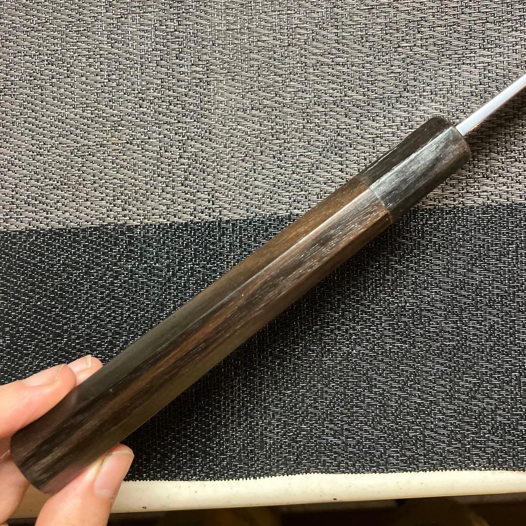 本焼　柳刃包丁　天然砥石で本刃付け済み❗️