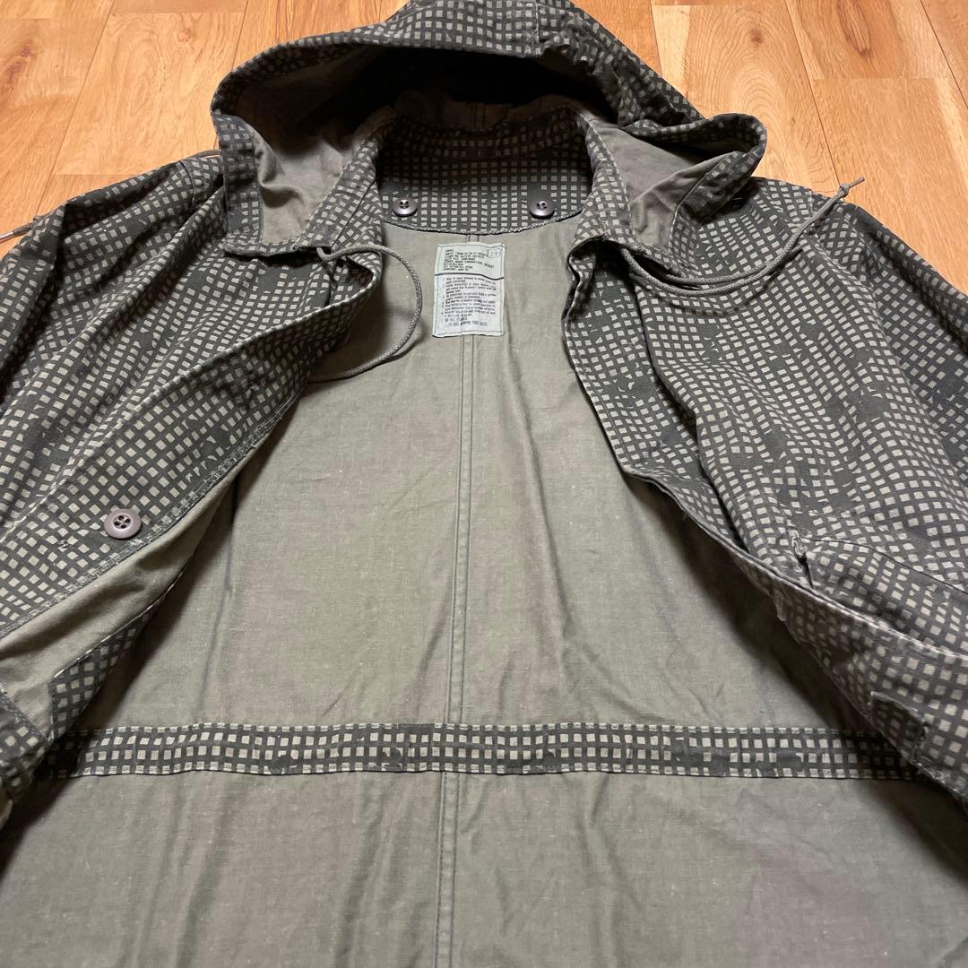 美品 80s 米軍実物 ナイトカモパーカー ライナー付き ヴィンテージ