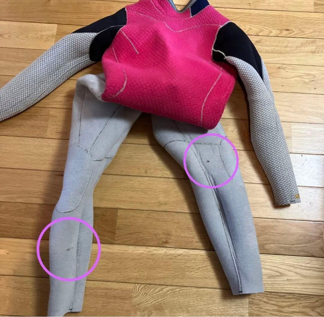 ビラボン　セミドライ　ウェットスーツ