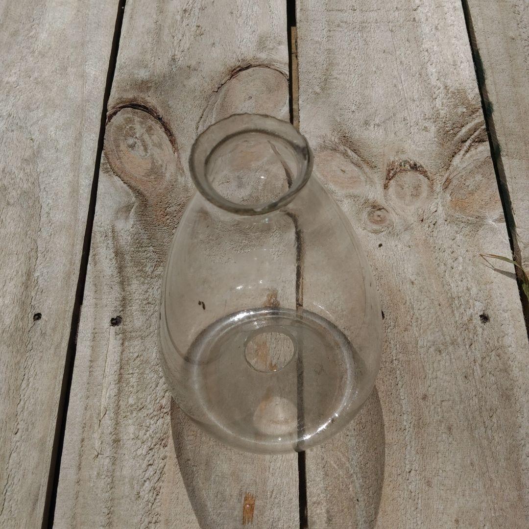 昭和レトロ　魚具　吹きガラス魚瓶