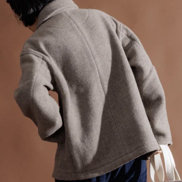 【新品】DANTONウール カジュアルレディースコート