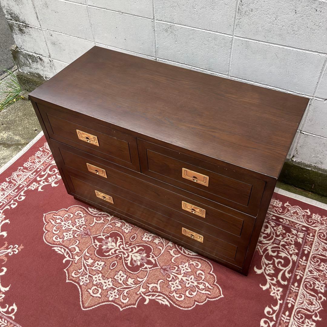 karimoku カリモク家具◾️domani 引き出し4杯 ナラ材 木製チェスト