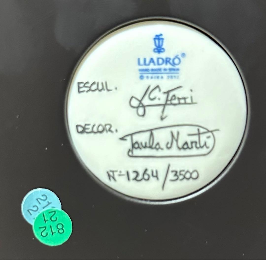 リヤドロ 若武NO.13045 60周年記念　フィギュリン　陶器人形　置物