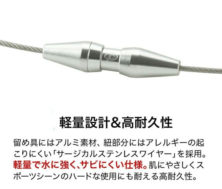 phiten正規品 rakuwaネック ステーション ５０cm シルバー