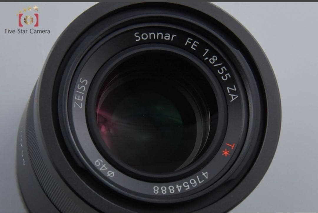 美品　付属品多数　FE 55mm F1.8ZA