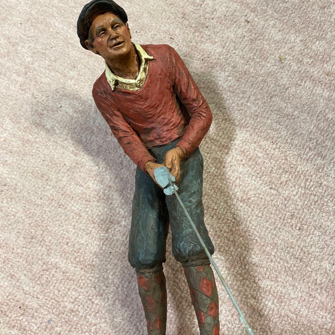 michaelgarman  ゴルフ　人形　ブロンズ像　置物