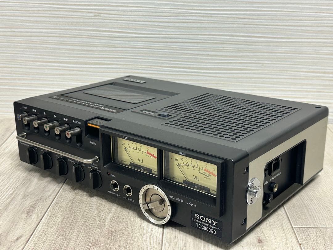 美品！希少品 SONYソニー TC-3000 SD カセット中古品 動作品