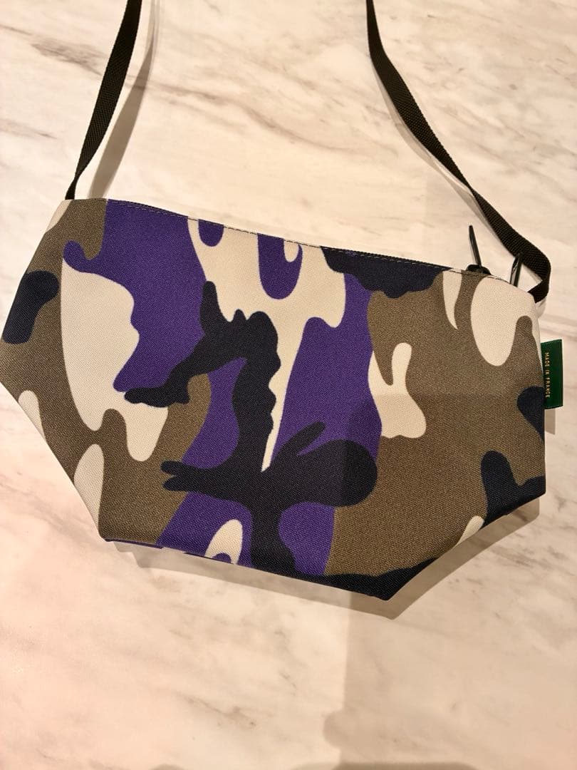 Hervé Chapelier ナイロン 舟型ショルダー バッグ S 2885F