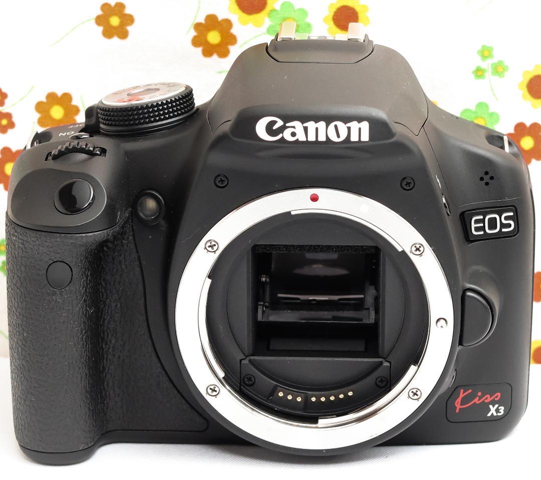 キャノン Canon kiss x3☆ダブルレンズ☆スマホに転送☆一眼レフ