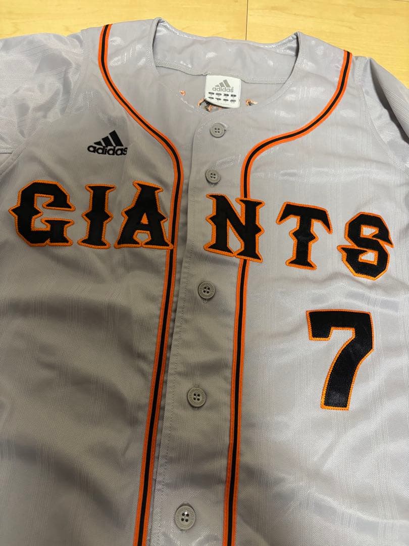 巨人 読売ジャイアンツ 長野久義 ビジター adidas ユニフォーム O Xl
