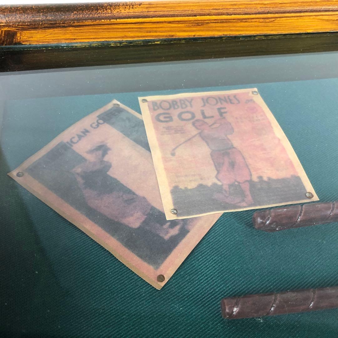 ヴィンテージ ゴルフ 壁掛け 置き物 インテリア