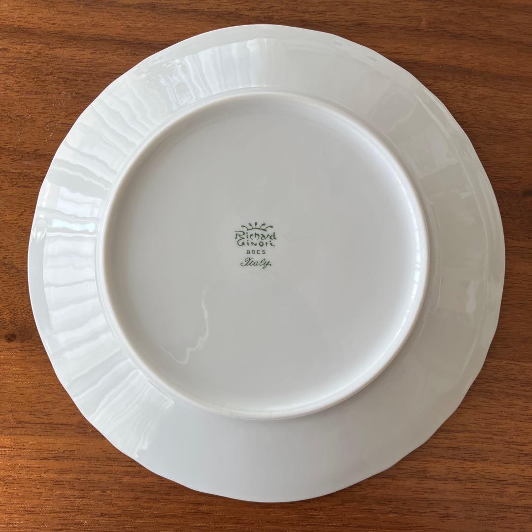 リチャードジノリ　ベッキオホワイト20センチ皿