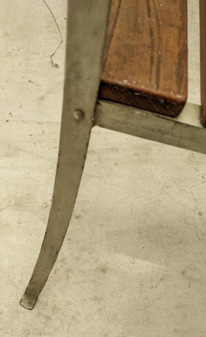 値下げしました　ガーデンチェア　アイアン×ウッド