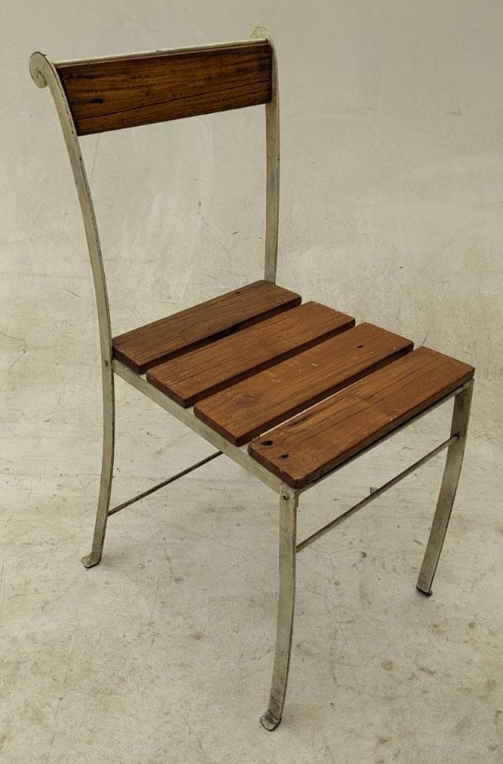 値下げしました　ガーデンチェア　アイアン×ウッド