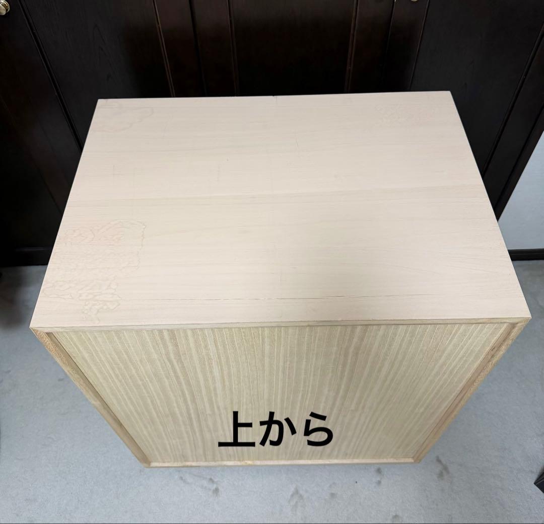 ディノス　桐チェスト　クローゼット用　キャスター付き