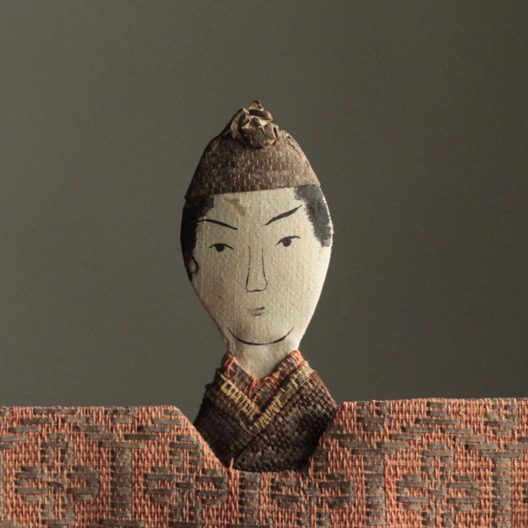 大正〜昭和頃 紙雛 1 立雛 雛人形 古道具 アンティーク