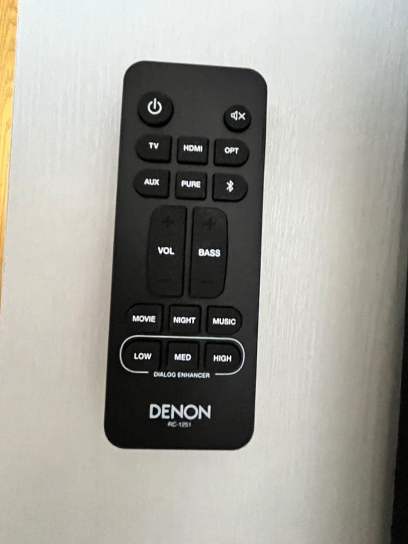 DENON DHT-S218 サウンドバー 本体