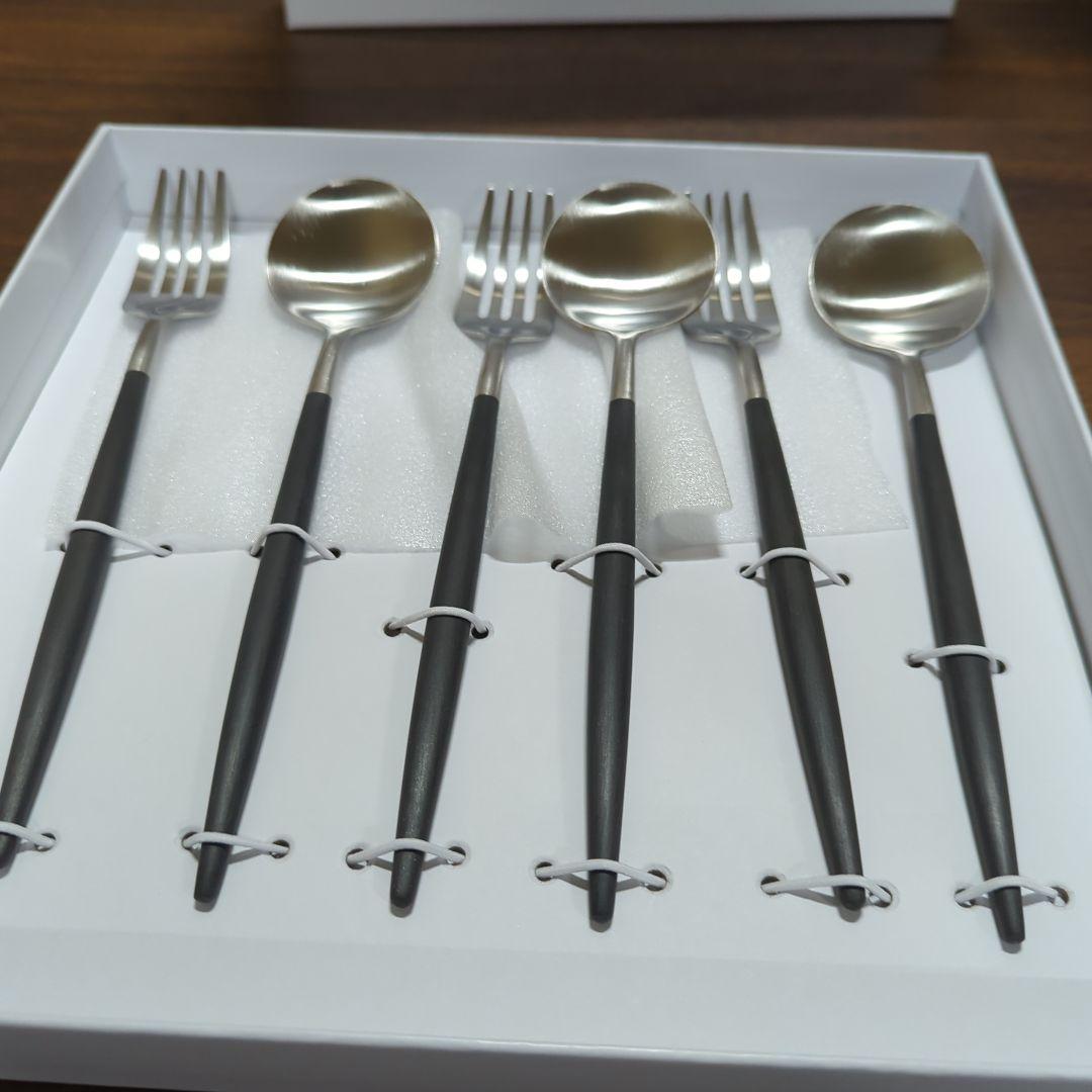 クチポール GOA ゴア シルバー×ブラック 6点セット 新品