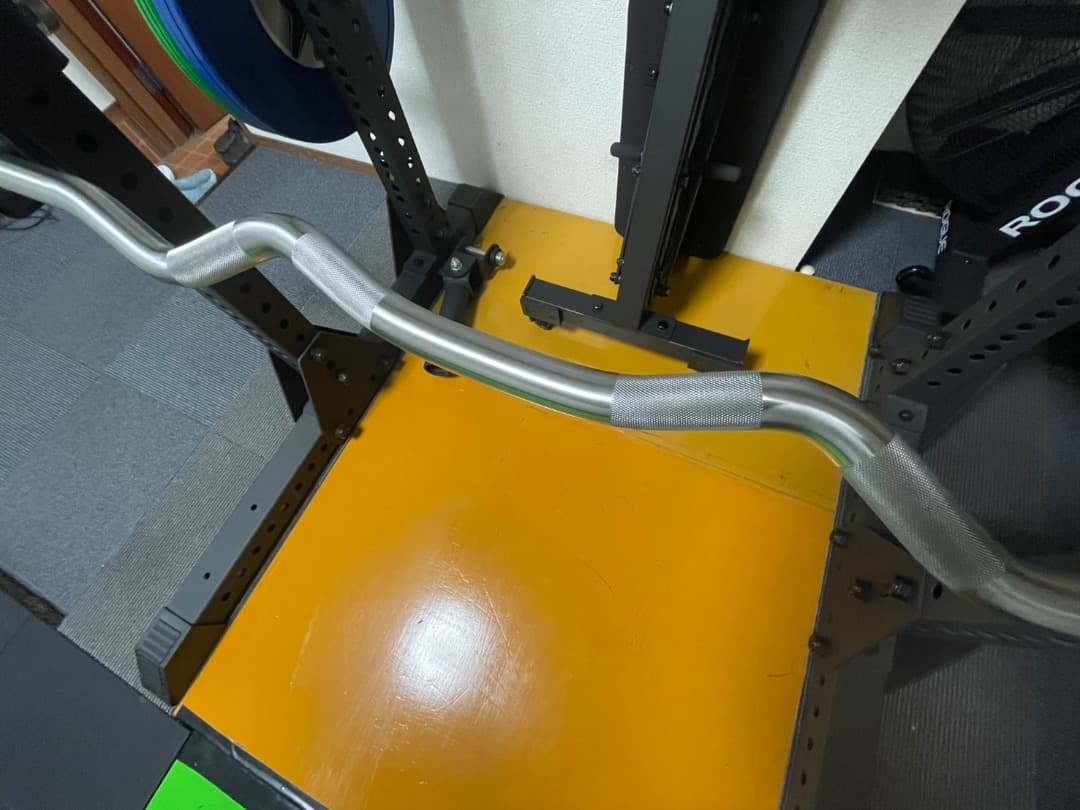 REP Fitness ラッカブルEZカールバー EZバー ステンレススチール