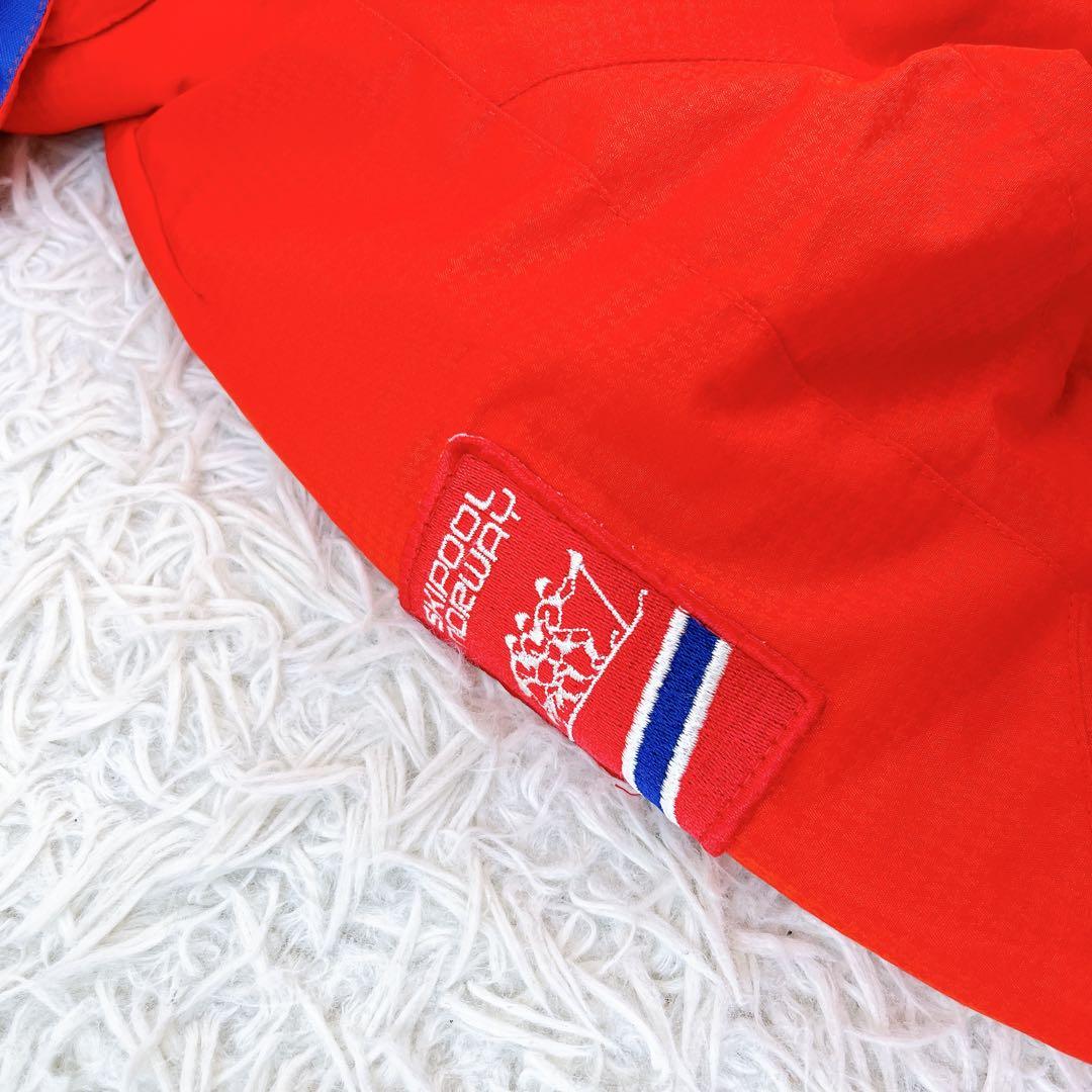 美品✨phenix フェニックス スキーウェア 130cm 上下セット 赤 青