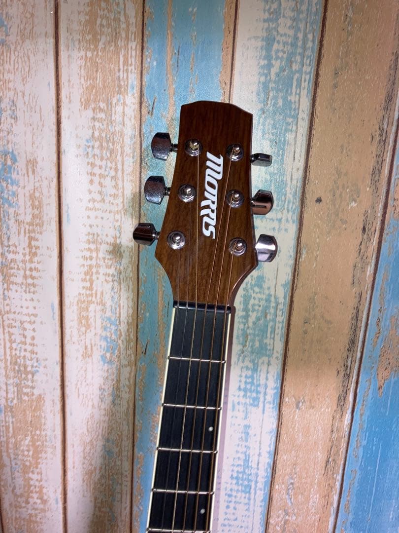 【左利き】MORRIS R-011 LH NAT エレアコギター レフトハンド