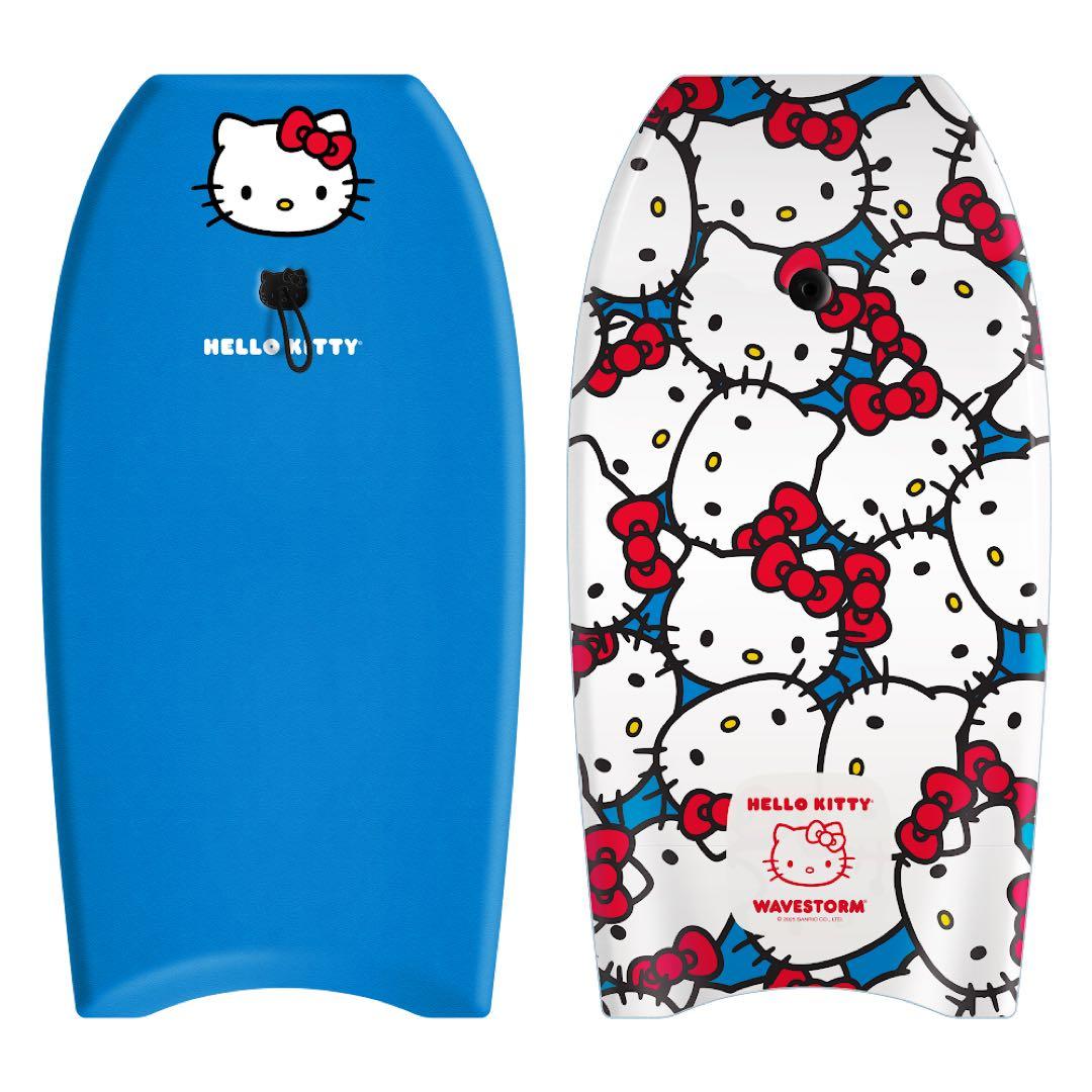【正規品】ハローキティxwavestorm コラボ　ボディボード　ネイビー