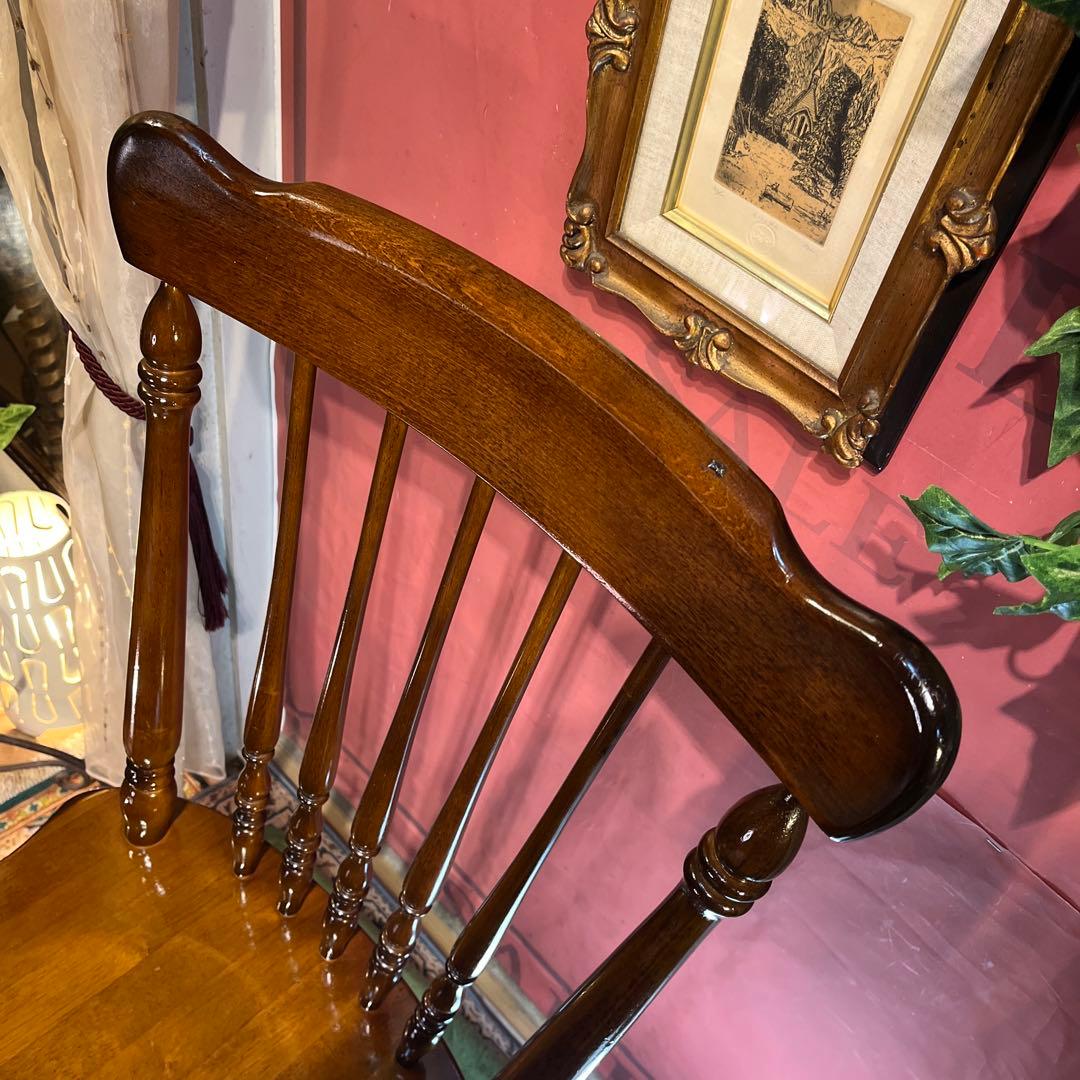 L ４　 カリモクヴィンテージ スピンドルチェア　コロニアル ウィンザー