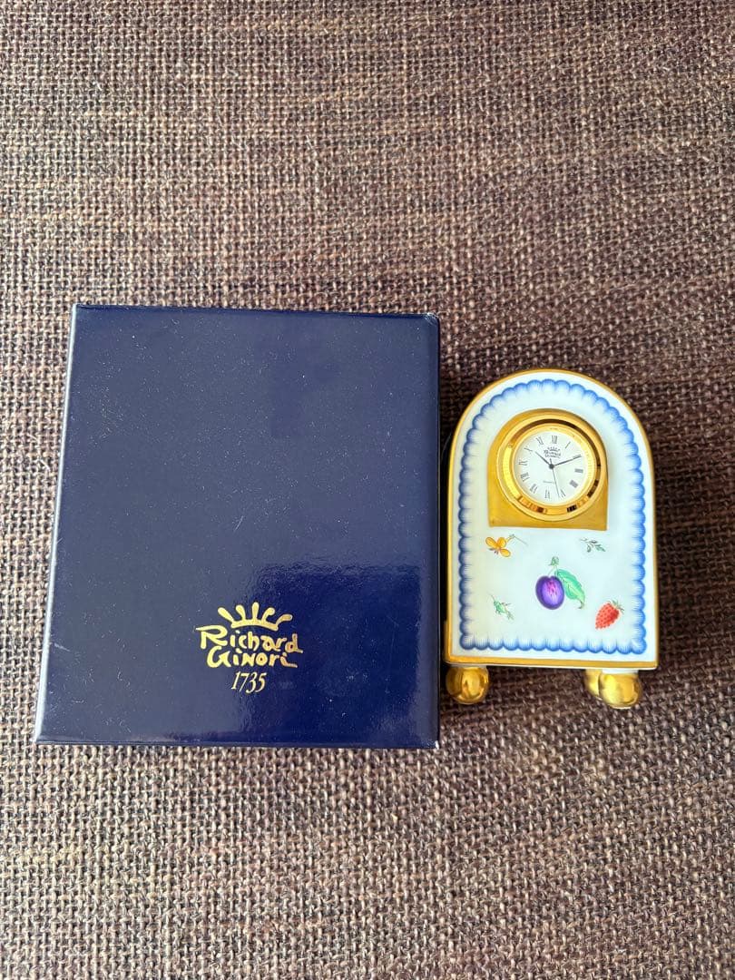 Richard Ginori イタリアンフルーツ　置時計