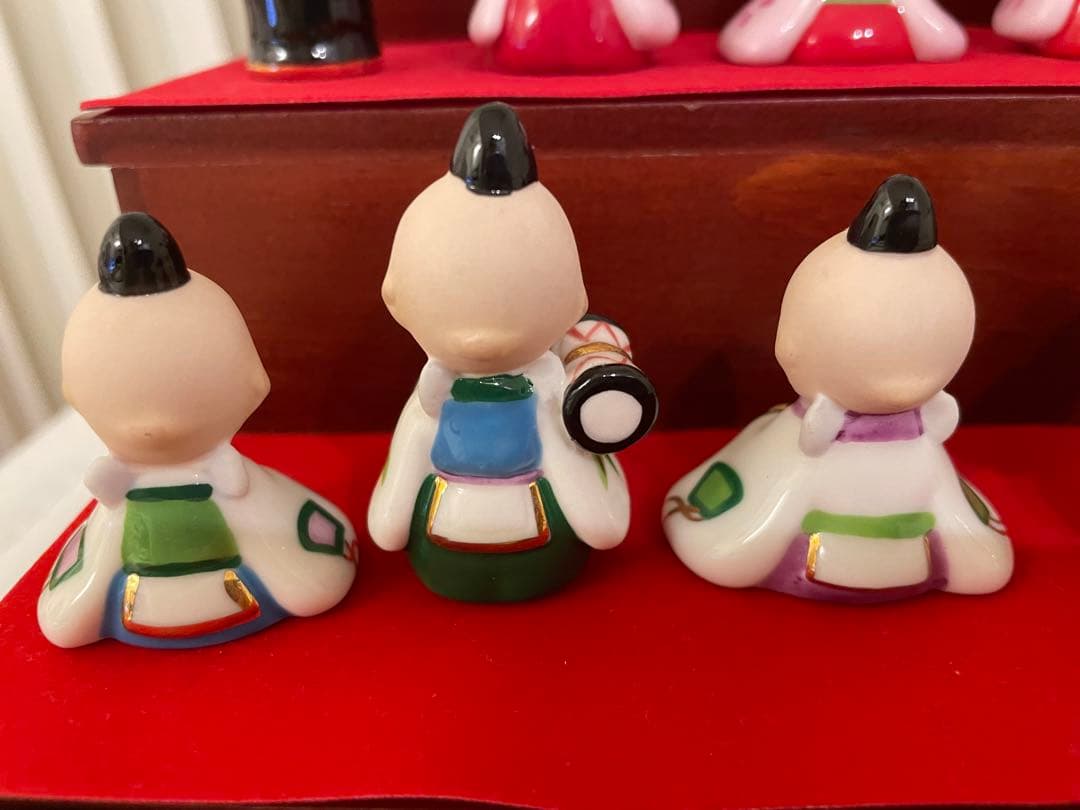 ローズオニール　キューピー　おひなさま3段飾り 　雛人形　ひな祭り　女の子　節句