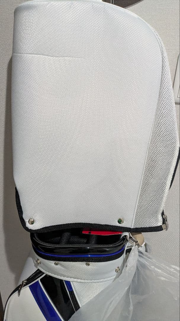 HONMA キャディバッグ ホワイト/ブラック/ブルー