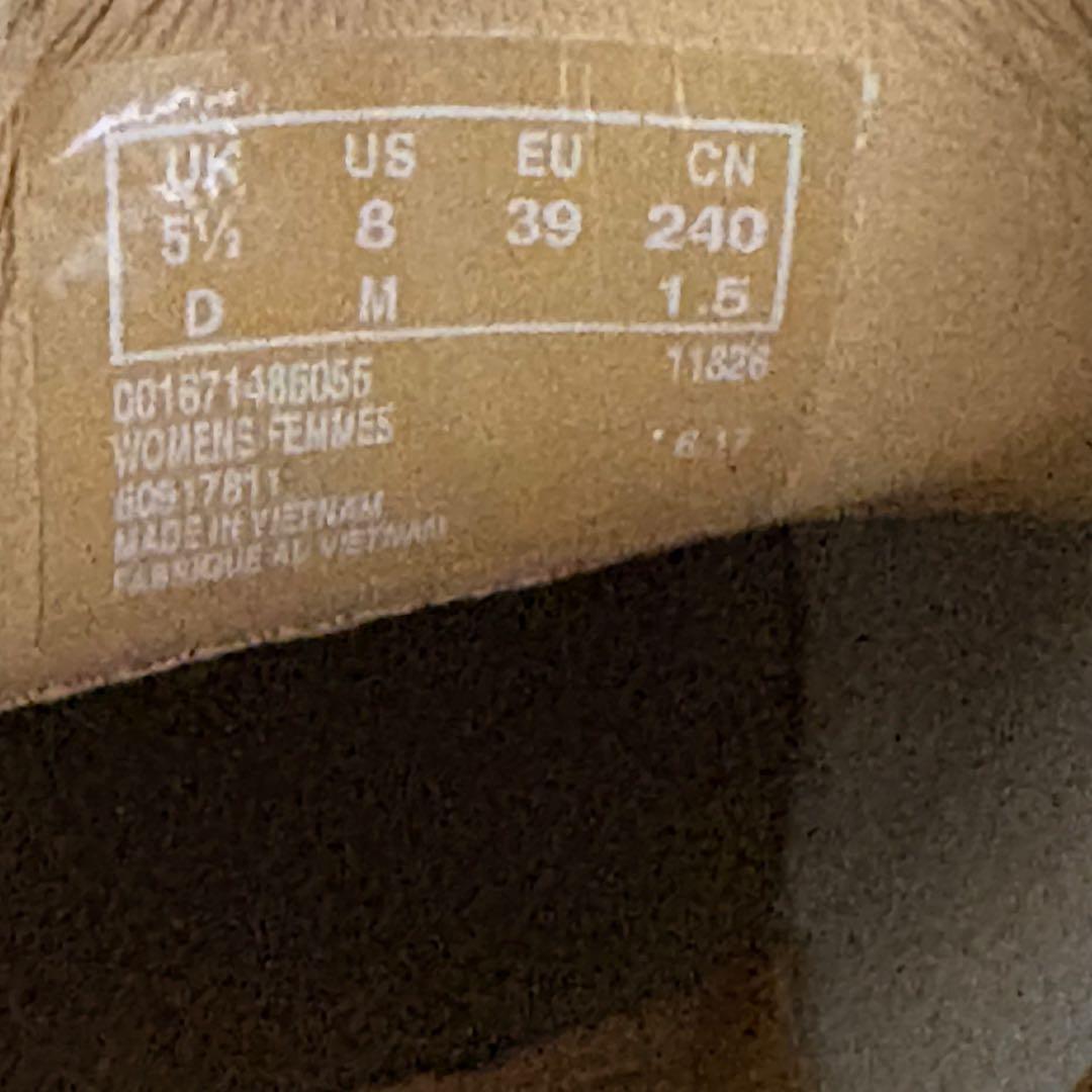 美品✨クラークス ナタリー オークウッド スエード ベージュ モカシン 24cm