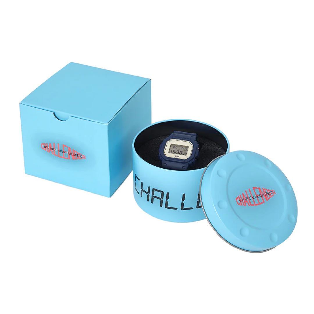 即日発送　Casio G-Shock x CHALLENGER navy