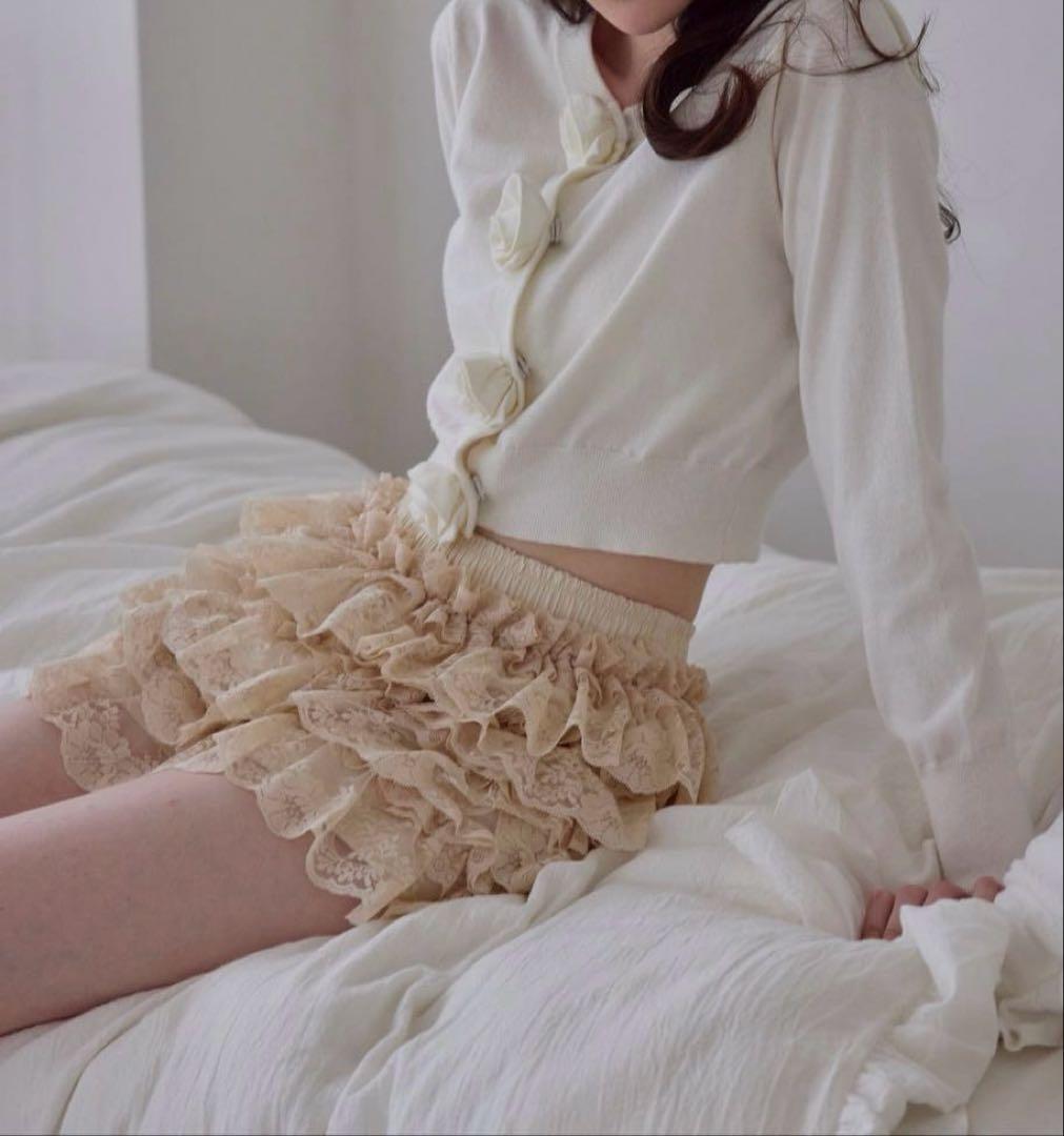 トップス Treat Urself Rose flower motif cardigan