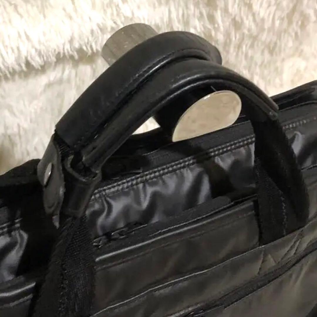 未使用級✨ポーター　 2way ビジネスバッグ　 ショルダーバッグ ブラック